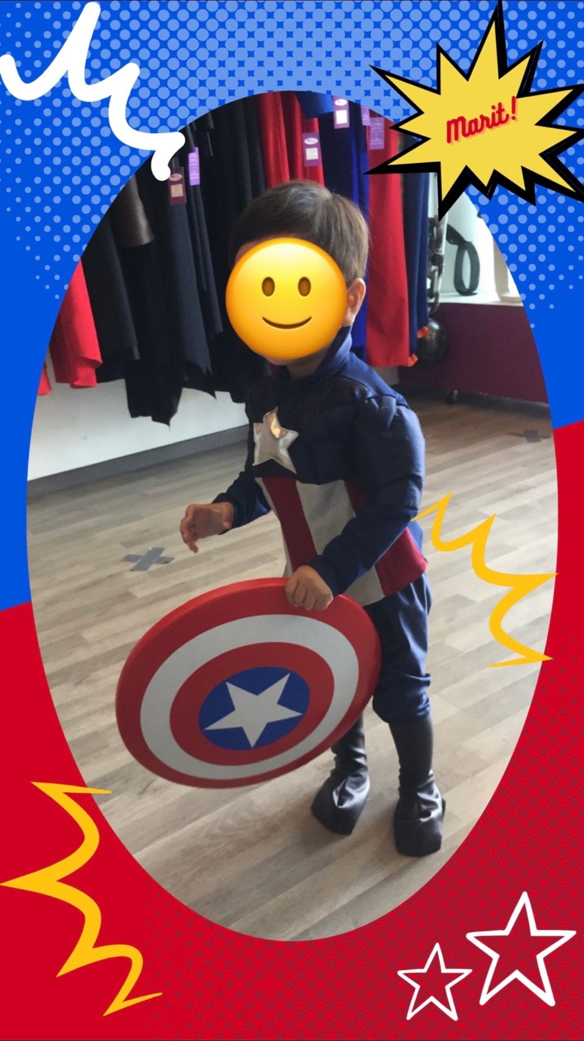 Disfraz Capitán Am N